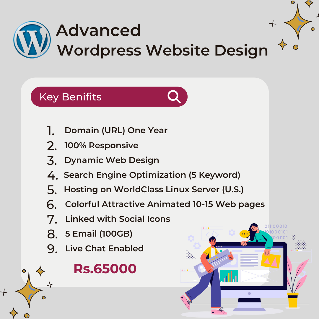 Advanced wordpress Website Design