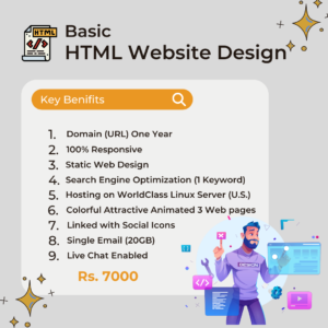 Basic HTML website designing