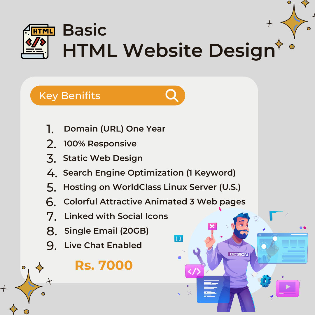 Basic HTML Website Design