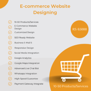 Gold E-commerce Website Designing